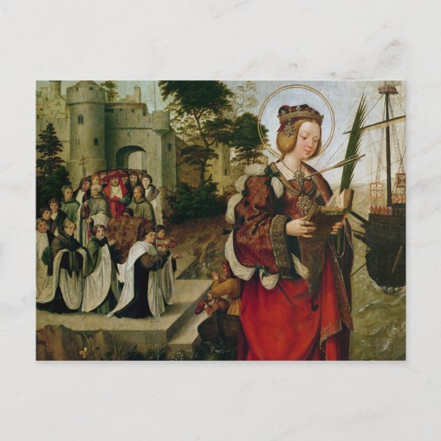 Die Blockade der Relikte der Heiligen Auta Postkarte (Vorderseite)