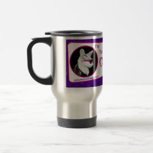 Die blog-Reise-Tasse der Katze der Meow Reisebecher