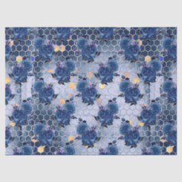 Die Blue Bee Serie Design 17 Gewebepapier Seidenpapier