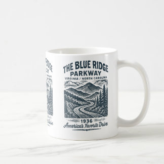 Die Blue Ridge Parkway Kaffeetasse