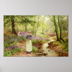 Die Bluebell Glade Poster