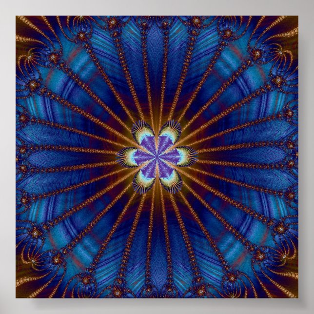 Die Blume drucken Poster (Vorne)