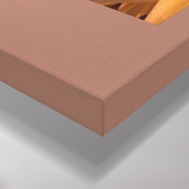 die Blume Leinwanddruck (Ecke(Unten))