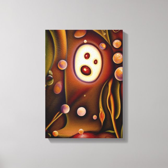 die Blume pos. Leinwanddruck (Vorderseite)