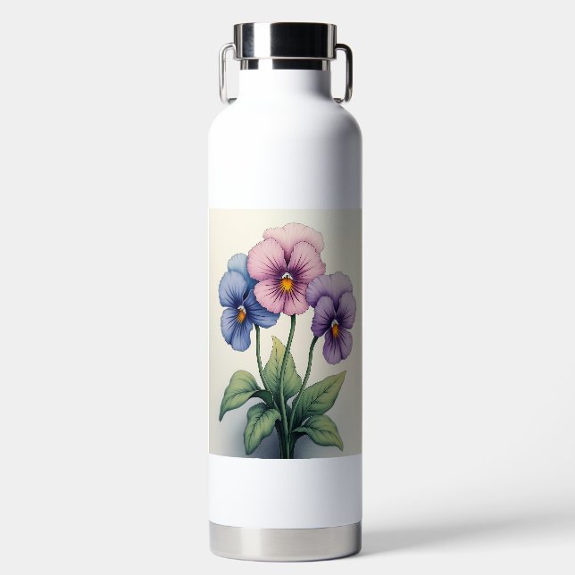 Die Blume Wasserflaschen Trinkflasche (Vorderseite)