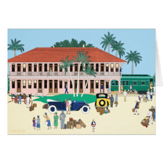 Die Boca Grande Eisenbahnstation 1928