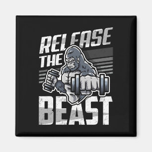 Die Bodybuilding "Beast - Bodybuilder Sport" veröf Magnet