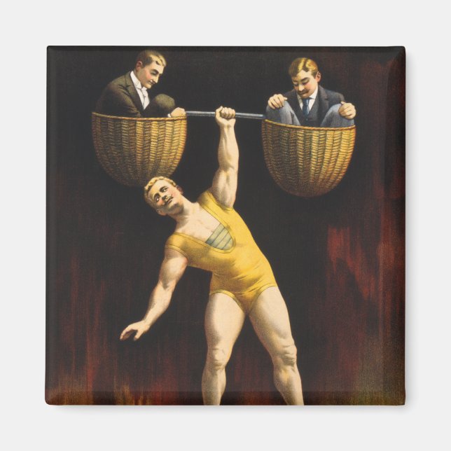 Die Bodybuilding des Sandwichs, das menschliche Ge Magnet (Vorne)