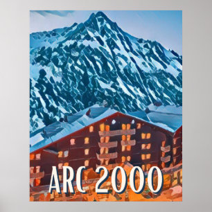 Die Bogen 2000 Skistation Poster