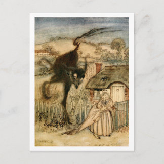 Die Bogey-Beast Postkarte