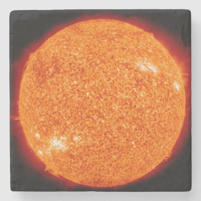 Die boiling Sun Steinuntersetzer (Vorderseite)