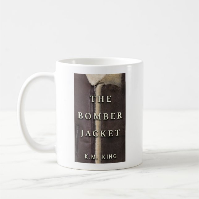 Die Bomberjacke Kaffeetasse (Links)