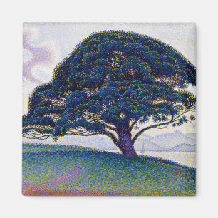 Die Bonaventure-Kiefer, Ölmalerei, Paul Signac Magnet