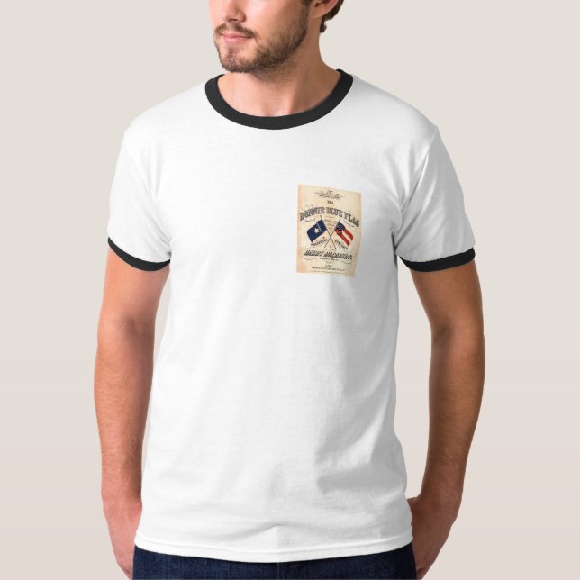 Die Bonnie-blauer Sumpf-Schwertlilie T-Shirt (Vorderseite)