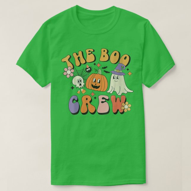 Die Boo-Crew, die Groovy Halloween Squad, Spooky G T-Shirt (Design vorne)
