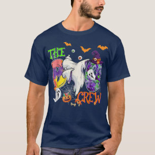 Die Boo-Crew Funny Ghost Dabbing Halloween-Kostüm T-Shirt