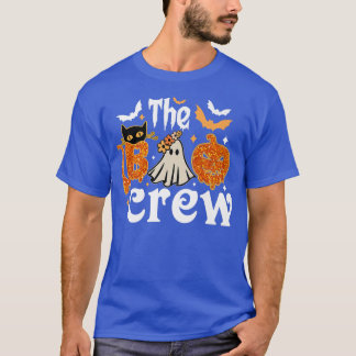 Die Boo Crew Groovy Pumpkin und Cat Family Hallowa T-Shirt