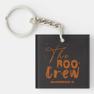 Die Boo Crew Halloween Boo Acryl-Schlüsselanhänger Schlüsselanhänger