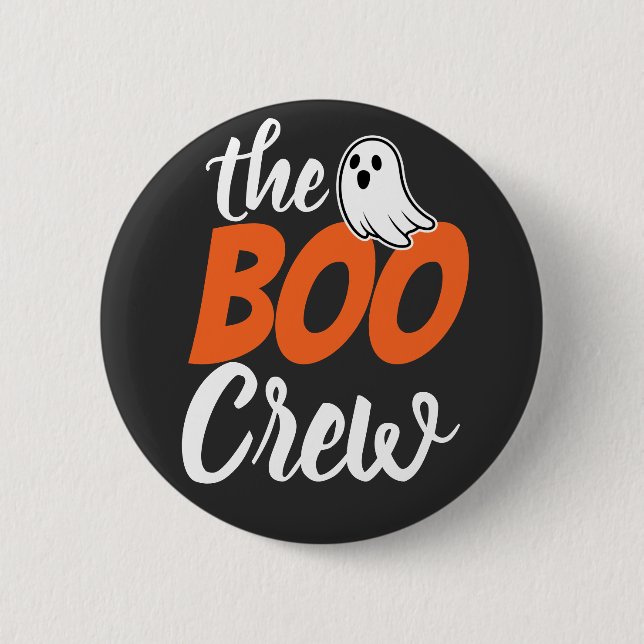 Die Boo-Crew Halloween Button (Vorderseite)