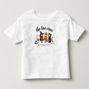 Die Boo-Crew Halloween-Familienpersonalisation Kleinkind T-shirt