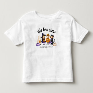 Die Boo-Crew Halloween-Familienpersonalisation Kleinkind T-shirt
