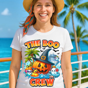 Die Boo-Crew Halloween-Kreuzfahrt-Familien-Shirts T-Shirt