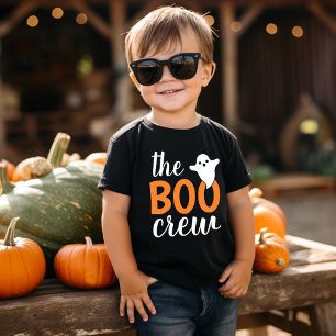 Die Boo-Crew Jungen Familien-Matching-Halloween Kleinkind T-shirt