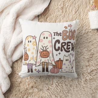 Die Boo-Crew Niedlich Ghost Halloween Kissen