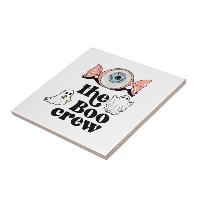 Die Boo-Crew | Spooktacular Halloween Squad Fliese (Seite)