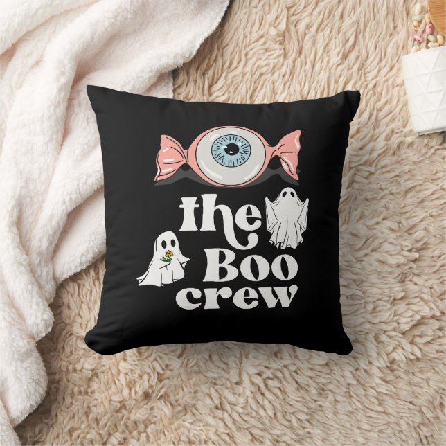 Die Boo-Crew | Spooktacular Halloween Squad Kissen (Decke)