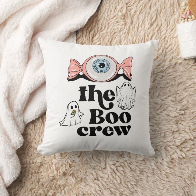 Die Boo-Crew | Spooktacular Halloween Squad Kissen (Decke)