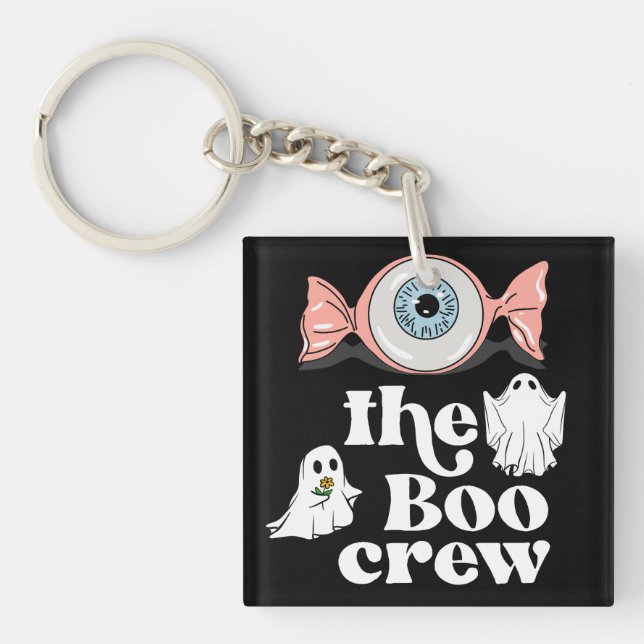 Die Boo-Crew | Spooktacular Halloween Squad Schlüsselanhänger (Vorderseite)