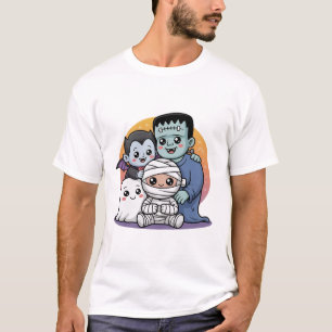 Die Boo-Crew Süße Halloween-Shirts für Kinder Klei T-Shirt
