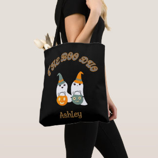 Die Boo Duo - Süße Halloween-Geister-Tragetasche Tasche