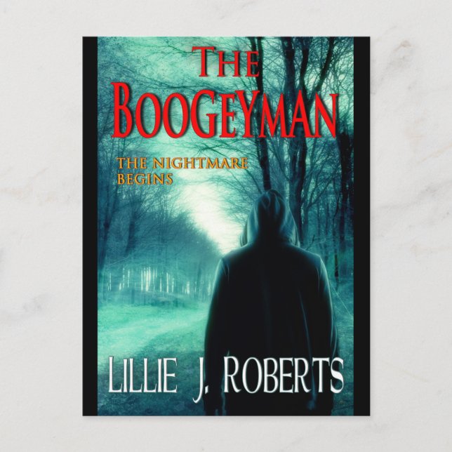Die Boogeyman Designer-Postkarte Postkarte (Vorderseite)
