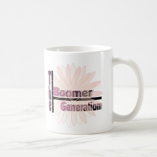 Die Boomer-Generation Kaffeetasse (Rechts)