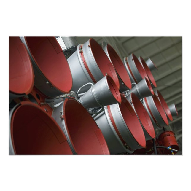 Die Booster der Sojus TMA-14 Raumsonde 2 Fotodruck (Vorne)