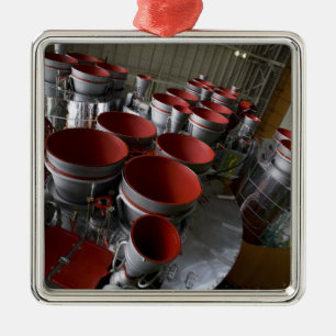 Die Booster der Sojus TMA-14 Raumsonde 2 Ornament Aus Metall