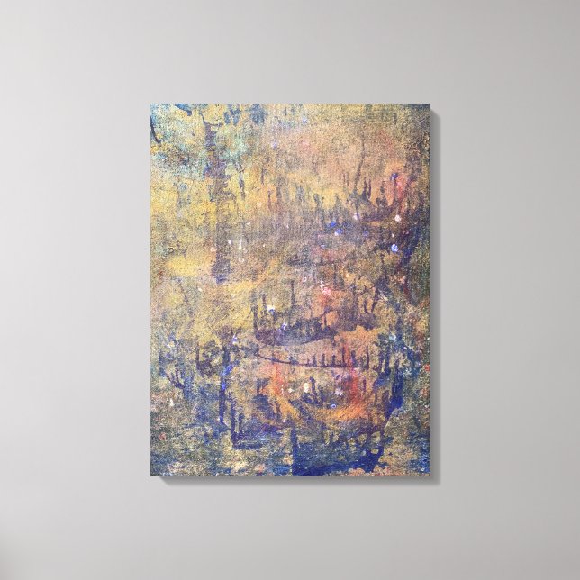 Die Boote in der Akrylylic-SturmPrint Leinwanddruck (Vorderseite)