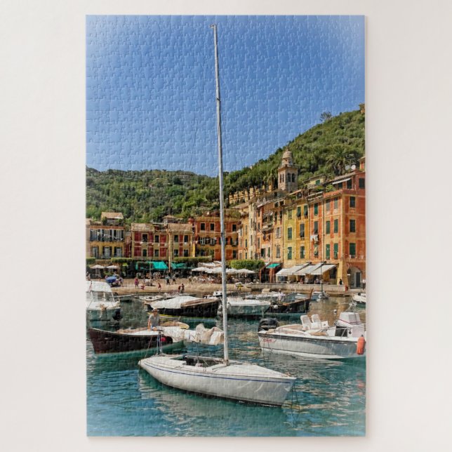 Die Boote von Portofino, Italien - 20 x 30 Zoll (Vertikal)