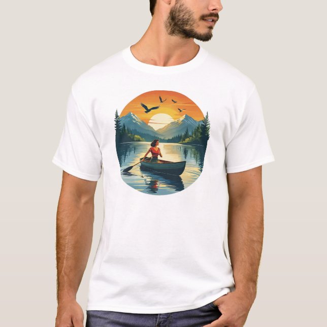 Die Bootsfrau T-Shirt (Vorderseite)