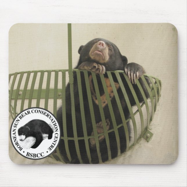 Die Bornean Sun Bärn-Erhaltungs-Mitte Mousepad (Vorne)