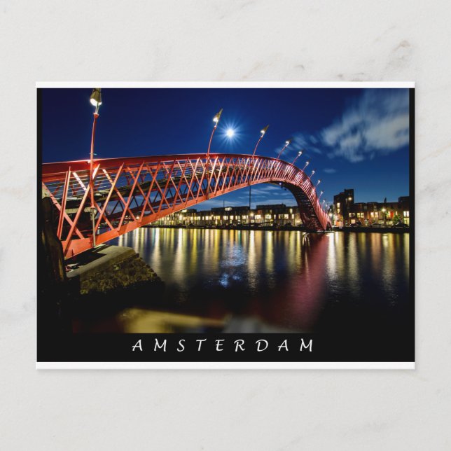 Die Borneo-Brücke Postkarte (Vorderseite)