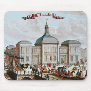 Die Börse, Amsterdam, 1743 Mousepad