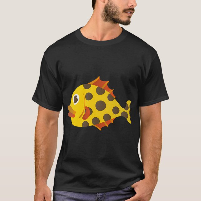 Die böse gelbe Piranhas T-Shirt (Vorderseite)