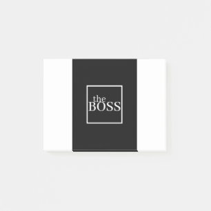 Die Boss Designerwears Post-it Klebezettel