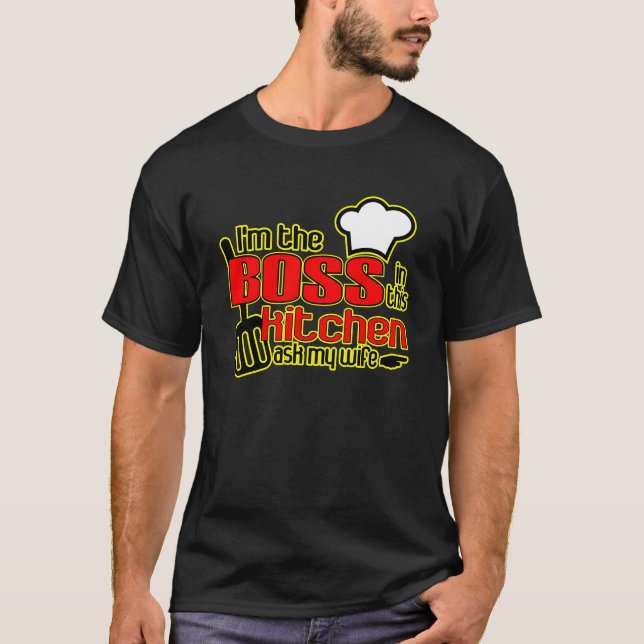 Die BOSS im Küchen-T - Shirt (Vorderseite)
