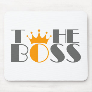 Die Boss-Krone Mousepad