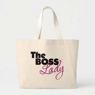 Die Boss Lady Jumbo Stoffbeutel