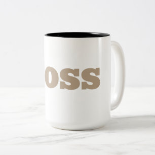 Die Boss-Tasse Zweifarbige Tasse